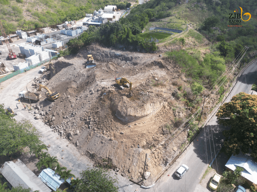 Work Moving Apace on Carr’s Bay Realignment Project