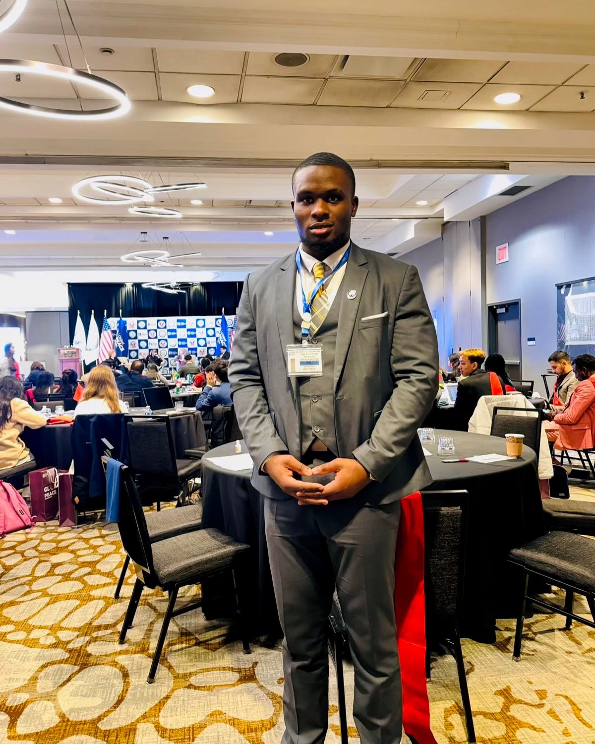 St Luke Le Blanc Attends High-level Talks On Climate-resilient Development in Vienna.