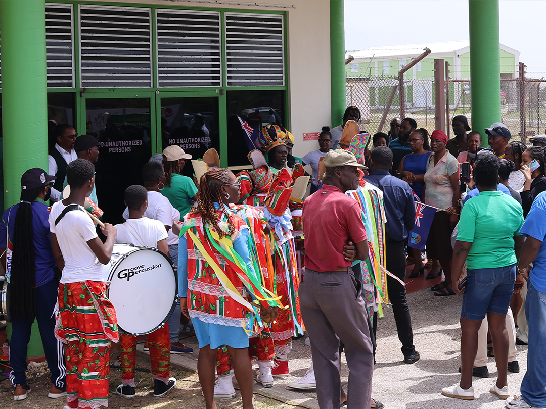 De Bear Receives Hero’s Welcome After Leeward Islands Crown