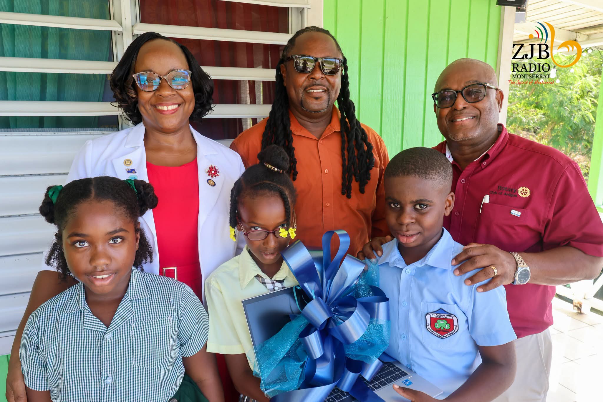 Rotary Partnership Delivers over 60 Laptops to Support Primary Education in Montserrat.