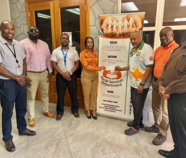 St Anthony Lodge on Montserrat, Makes Significant Donation in support of the Back to School Children Assistance Programme.