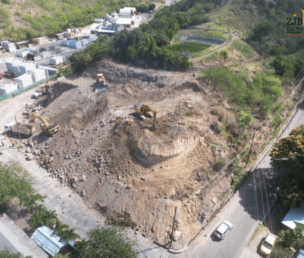 Work Moving Apace on Carr’s Bay Realignment Project