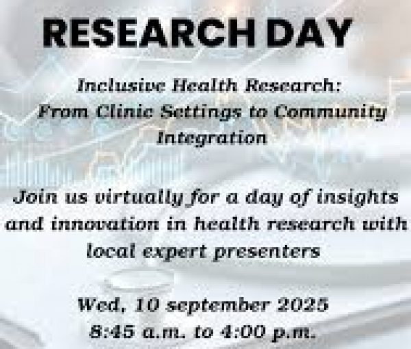 The Ministry of Health and Social Services Hosts 3rd Annual Research Day.