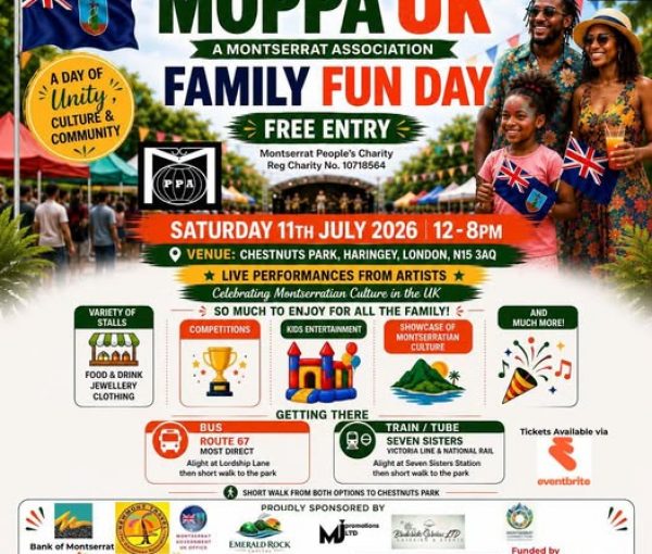 Family Fun Day to Bring Together Montserratians Across the UK